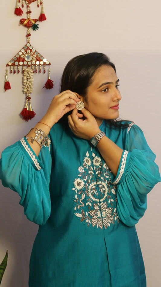 Avsaa Rama Green Co-ord Set