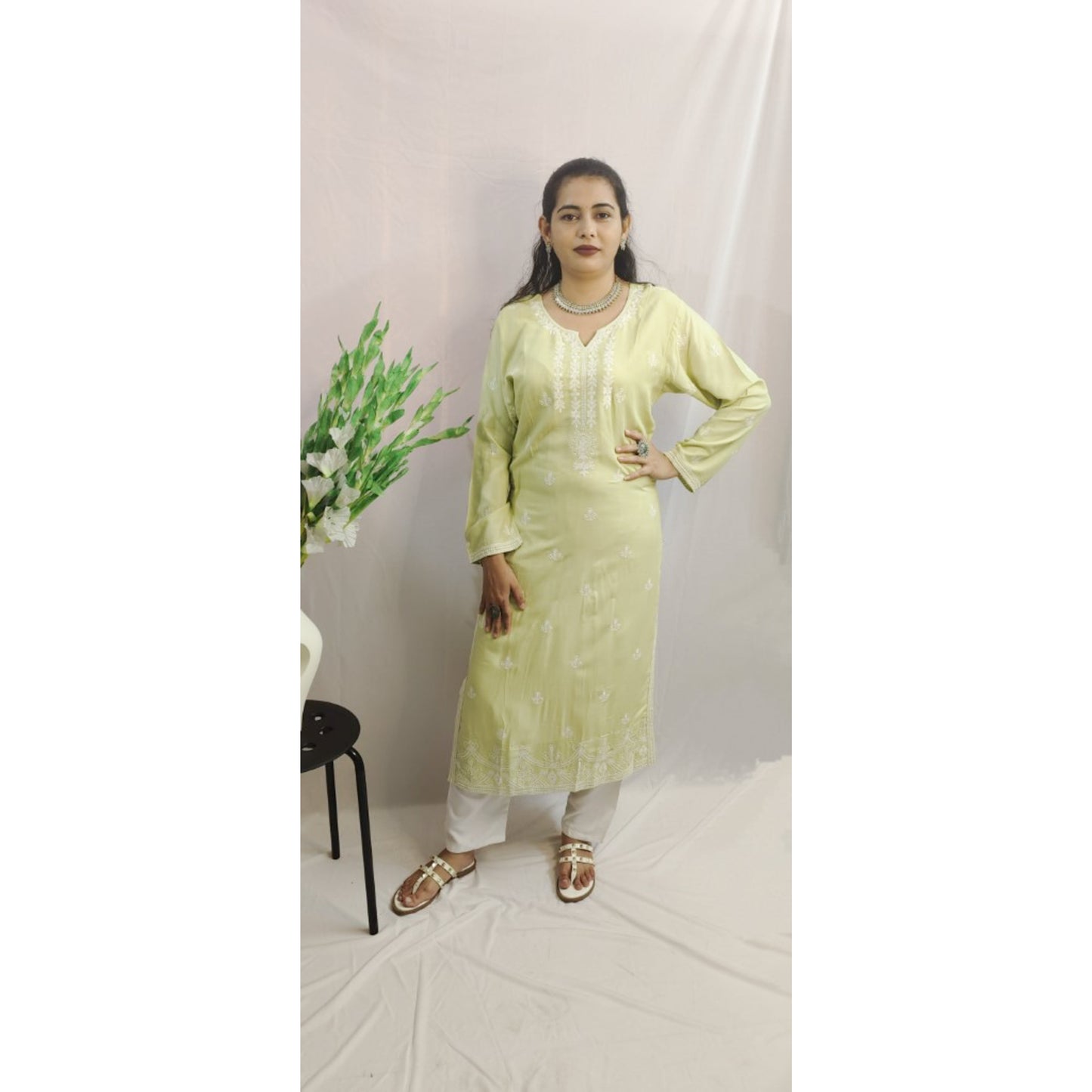 Laher Kurti Pant Set