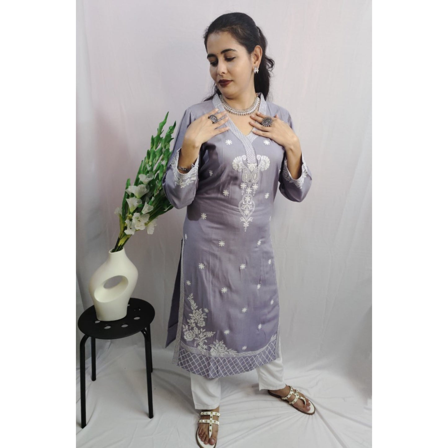 Gatha Kurti Pant Set