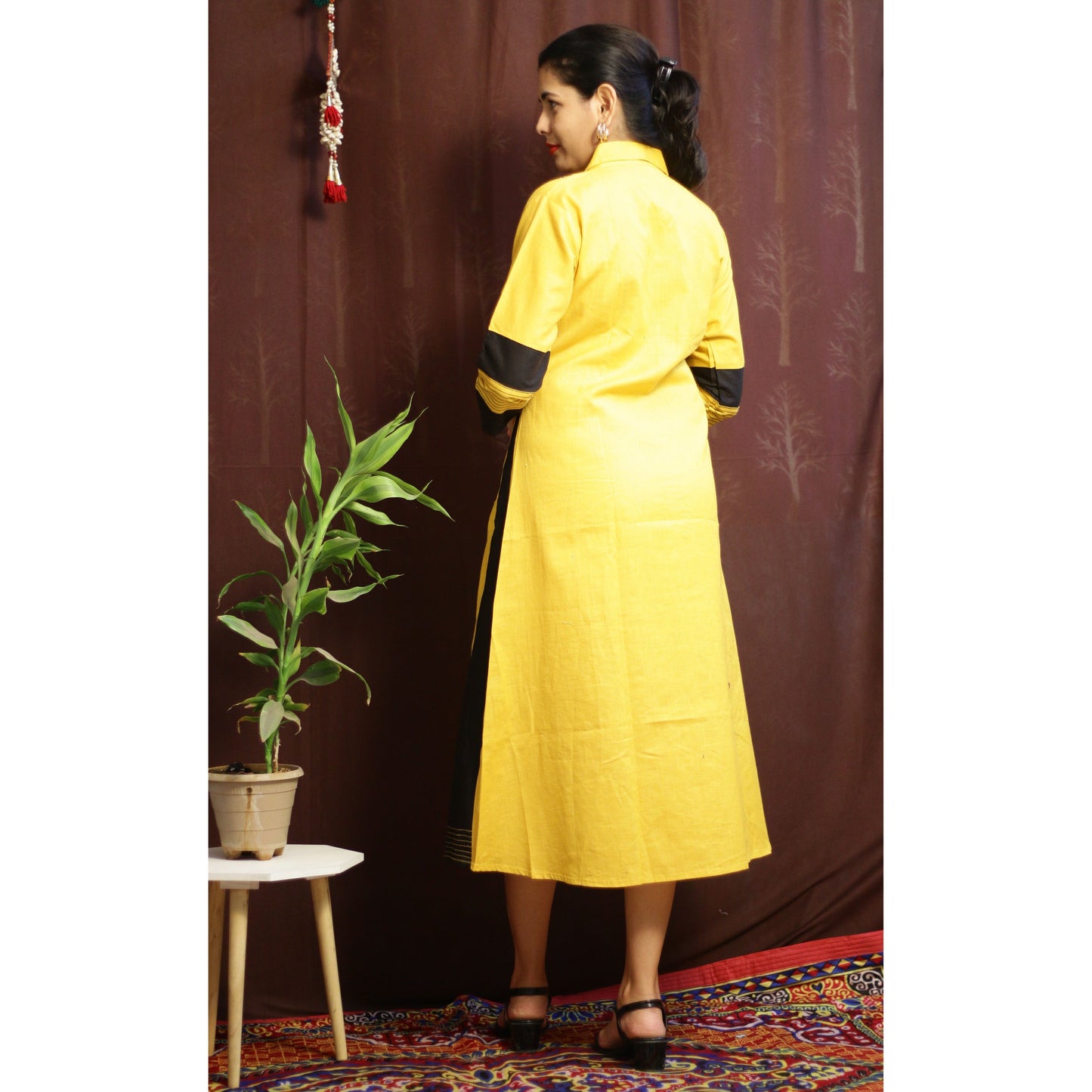 Yellow Cotton Dress