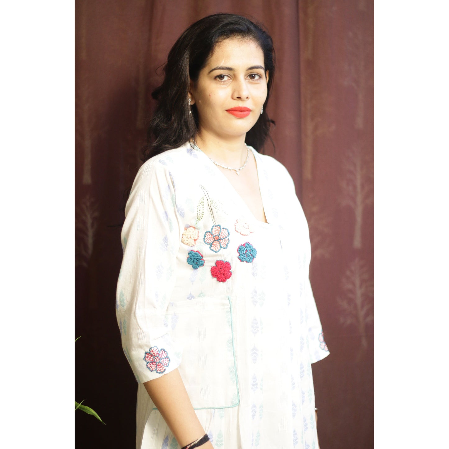 Farah White Dress