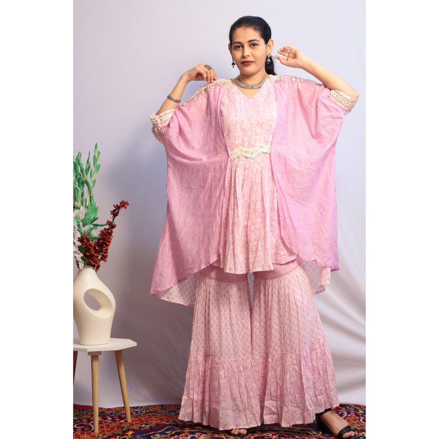 Kaftan Gharara Set