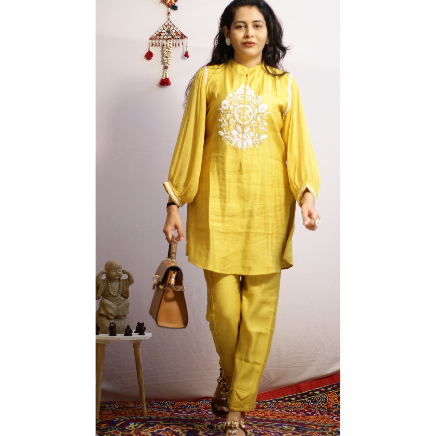 Mustard Yellow Co-ord Set