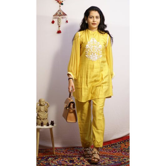 Mustard Yellow Co-ord Set