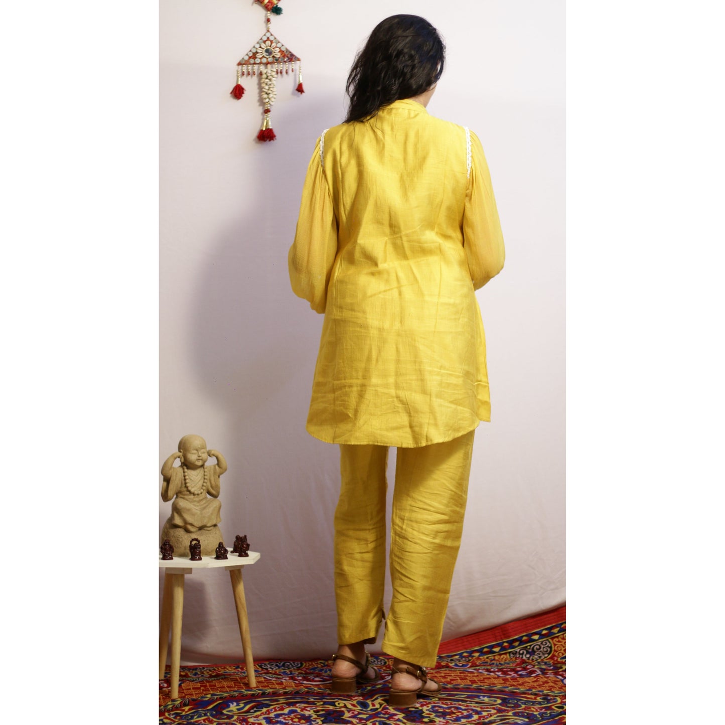Mustard Yellow Co-ord Set