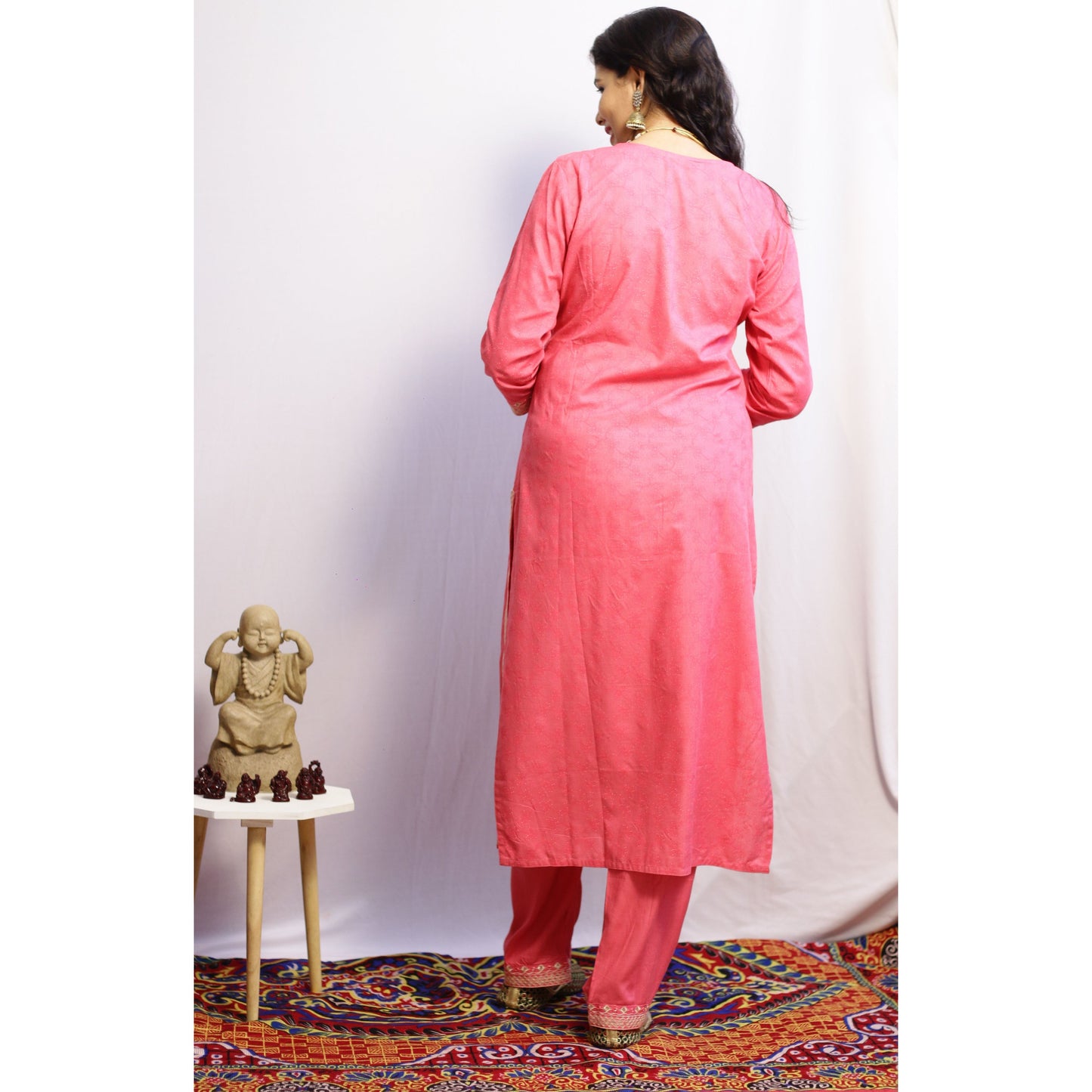 Kalki Embroidered Suit Set