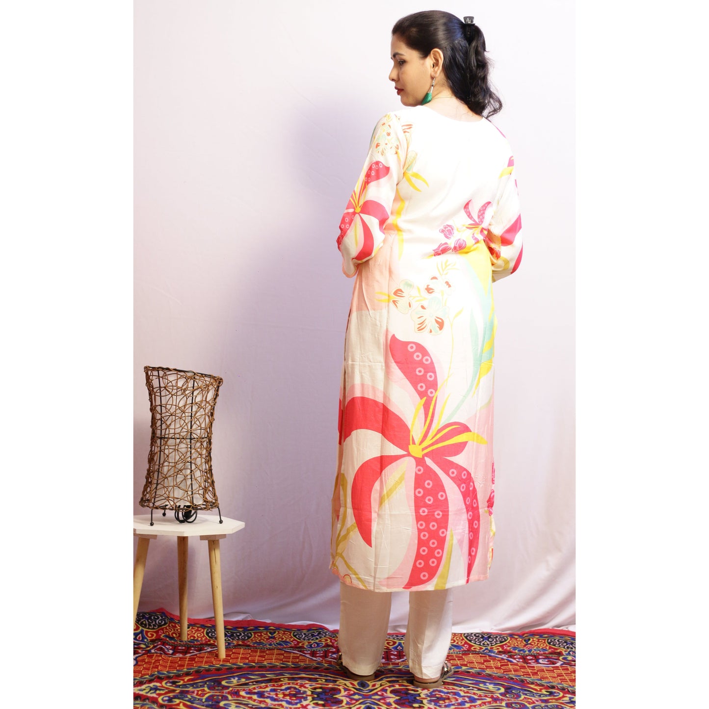 Uttara Off-White Suit Set