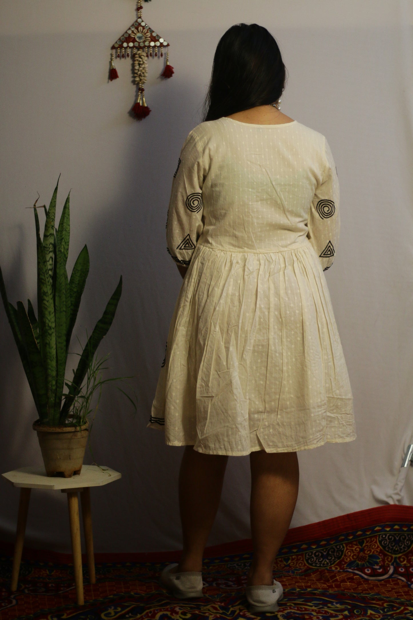 Aira Ivory Dress