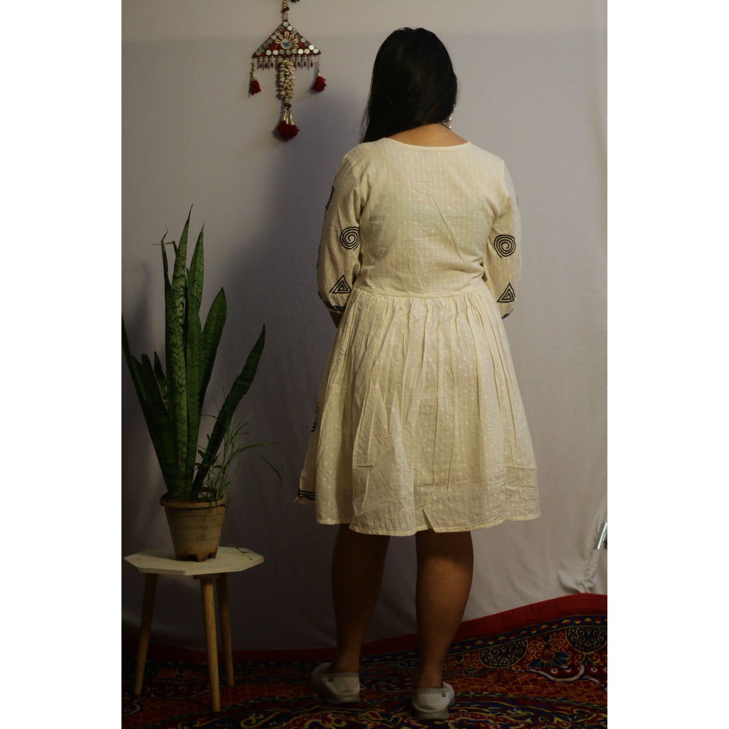Aira Ivory Dress