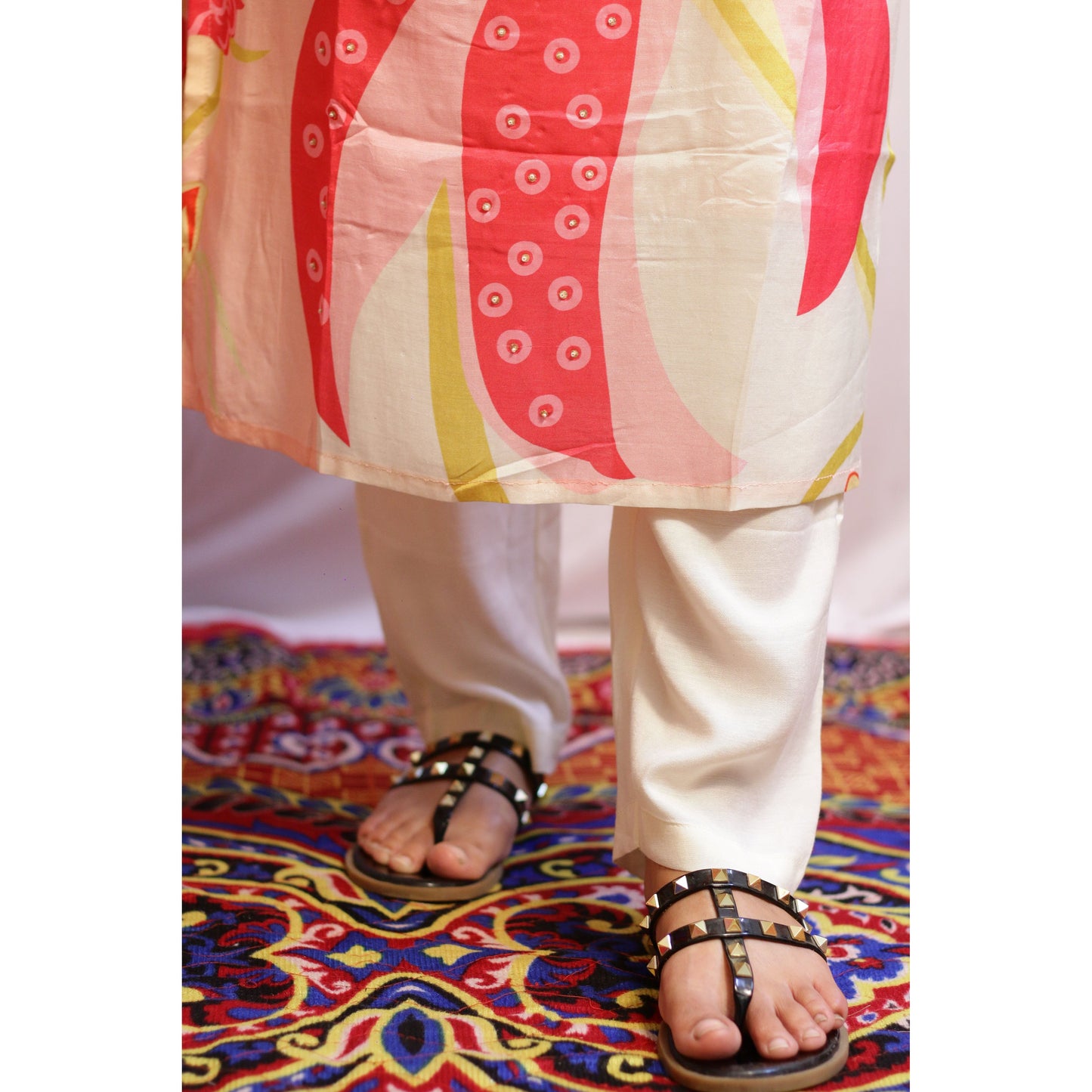 Uttara Off-White Suit Set