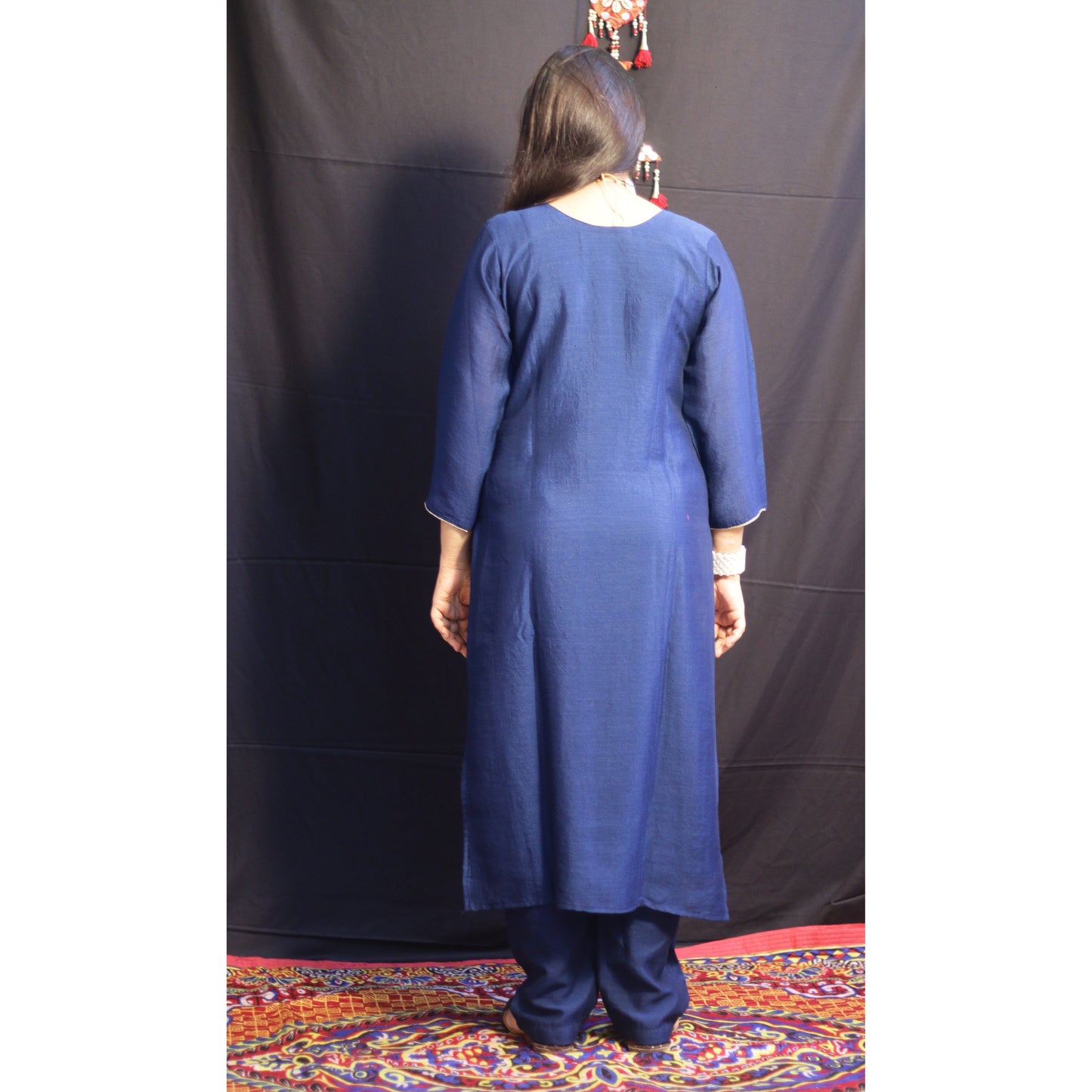 Naaz Navy Blue Suit Set