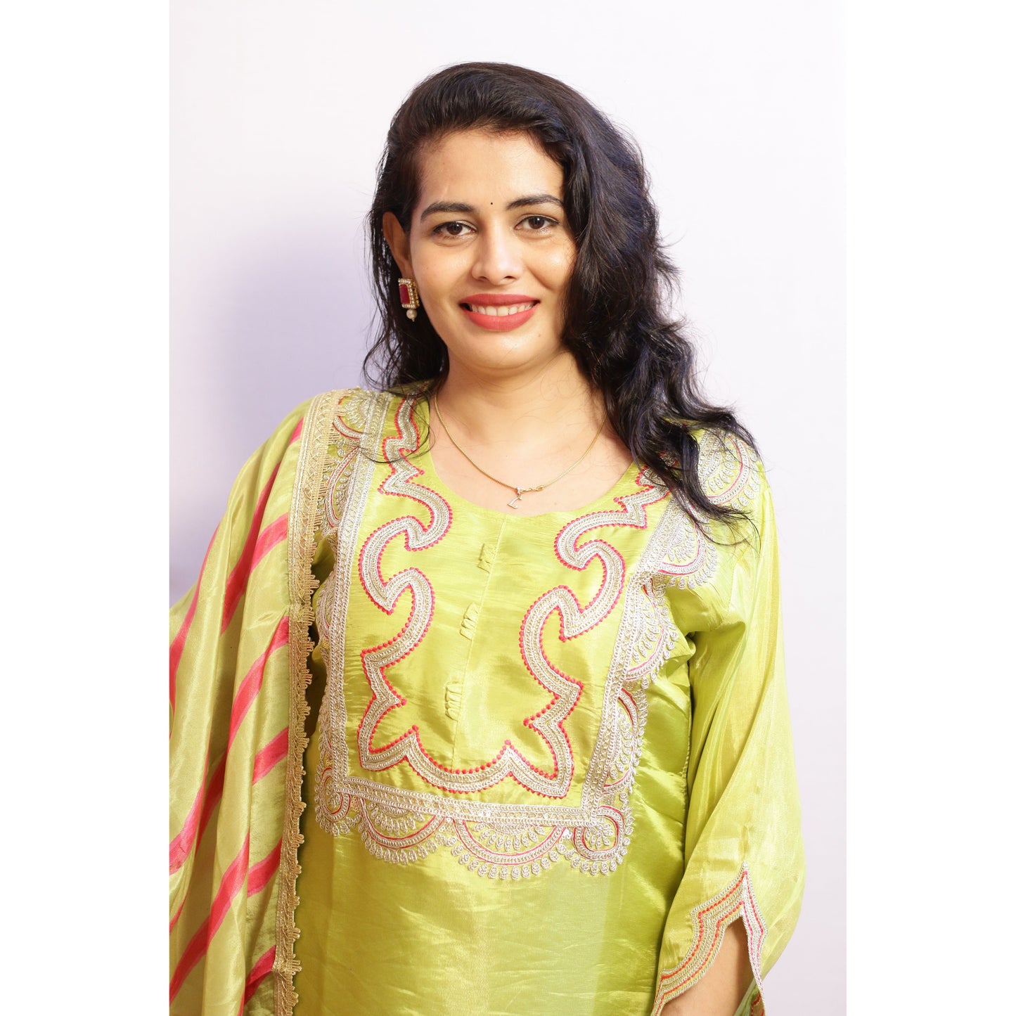 Dhita Green Suit Set