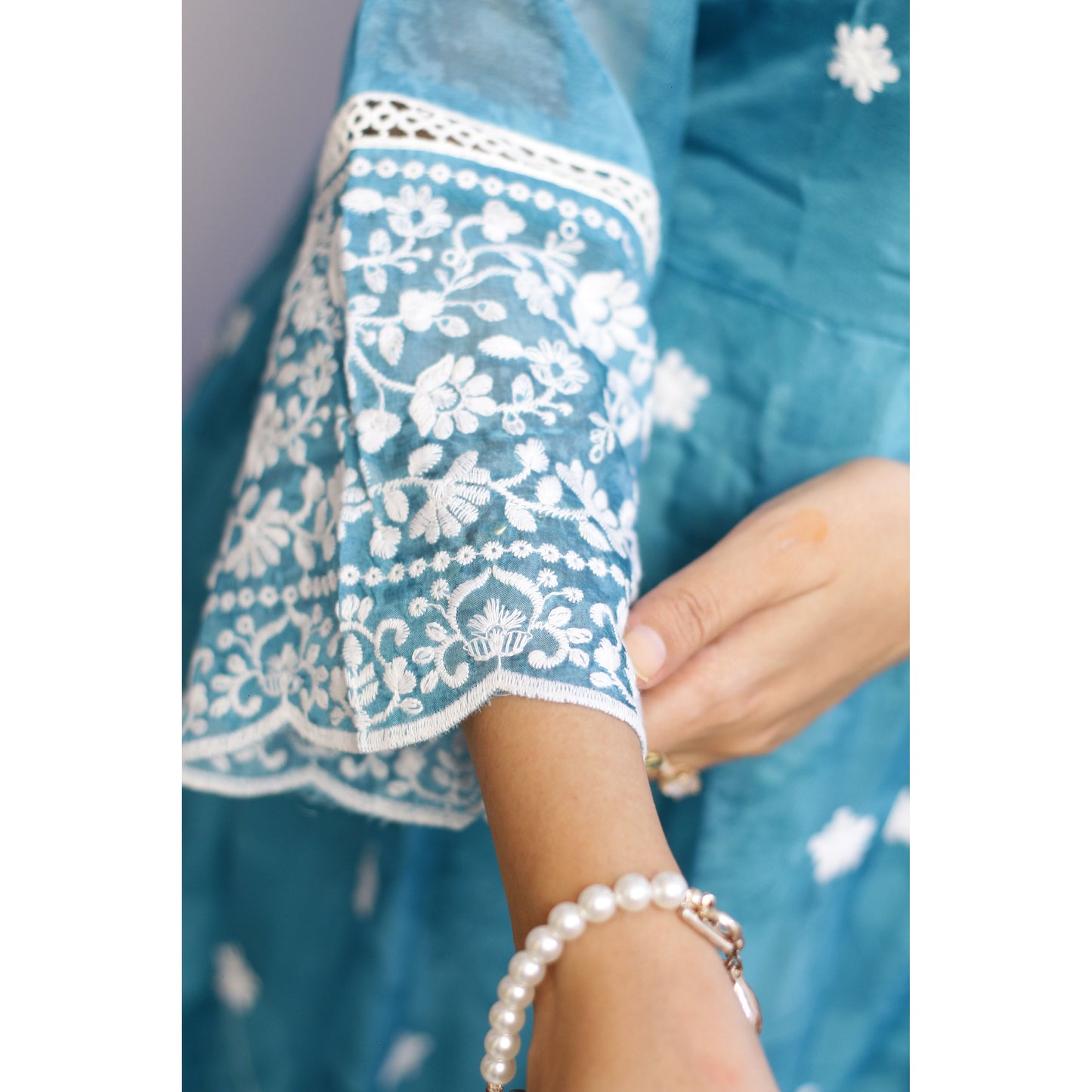 Neela Embroidered Suit Set