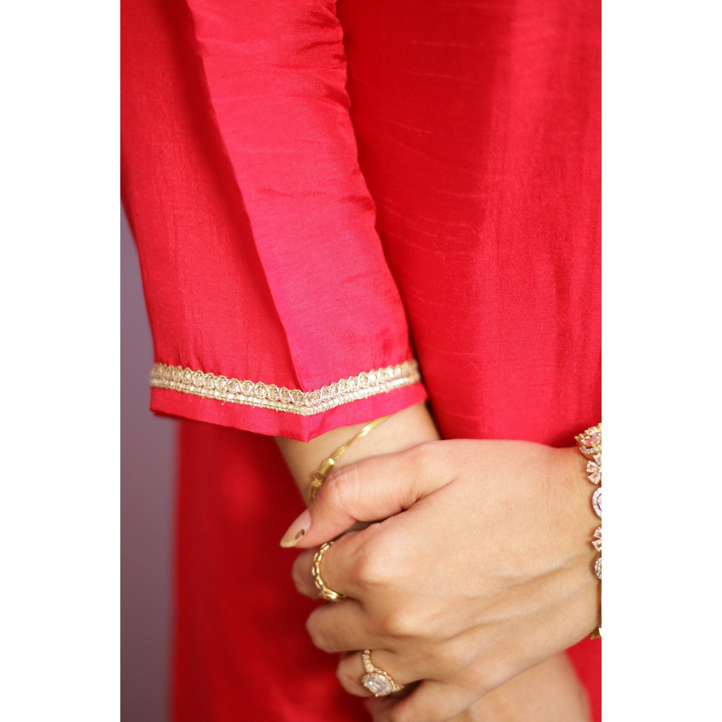 Etasha Pink Suit Set
