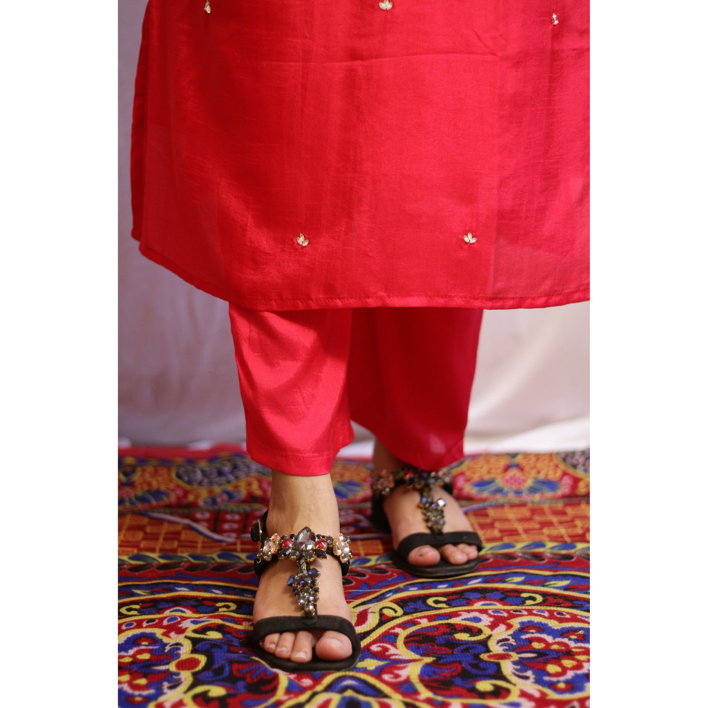 Etasha Pink Suit Set
