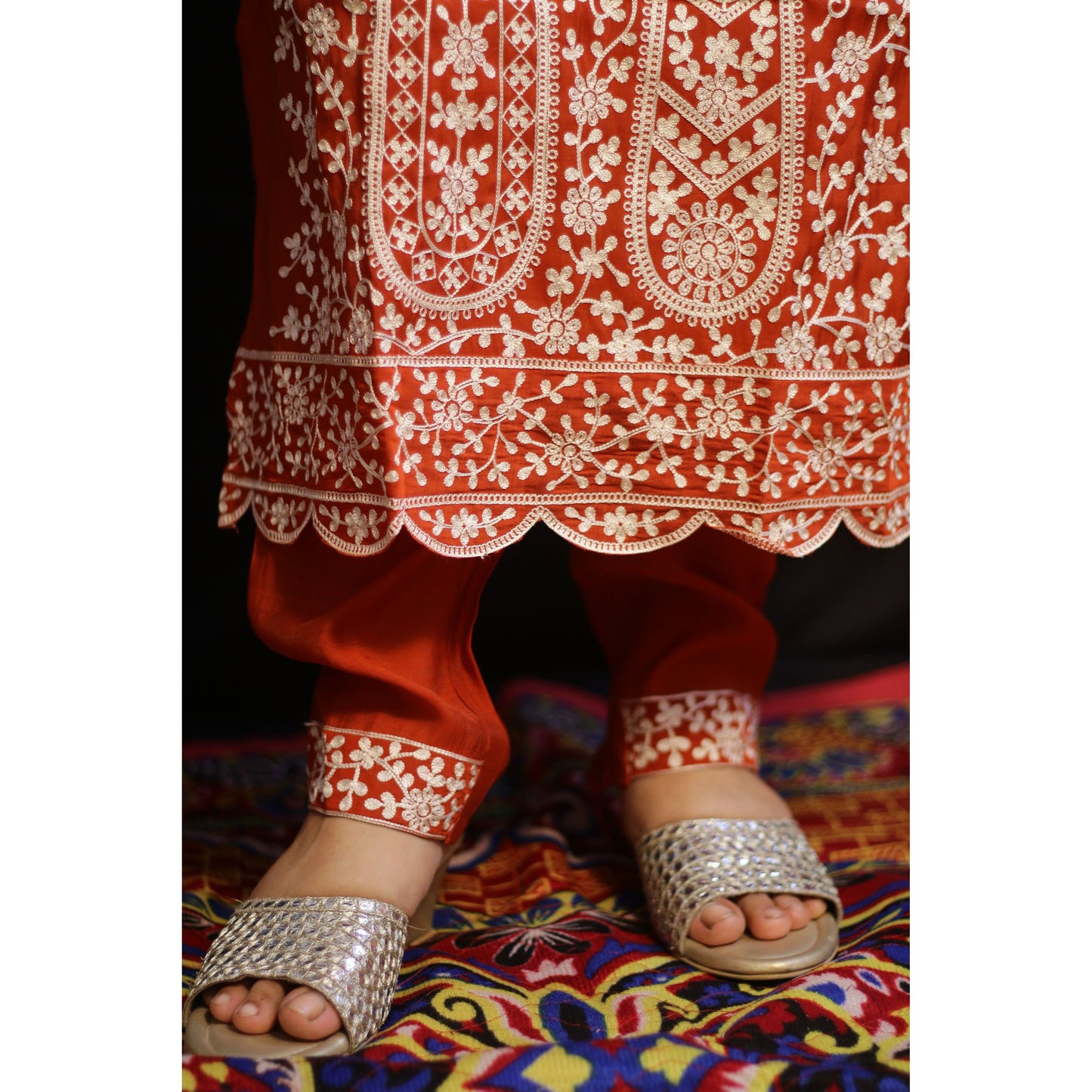 Paisley Rust Suit Set