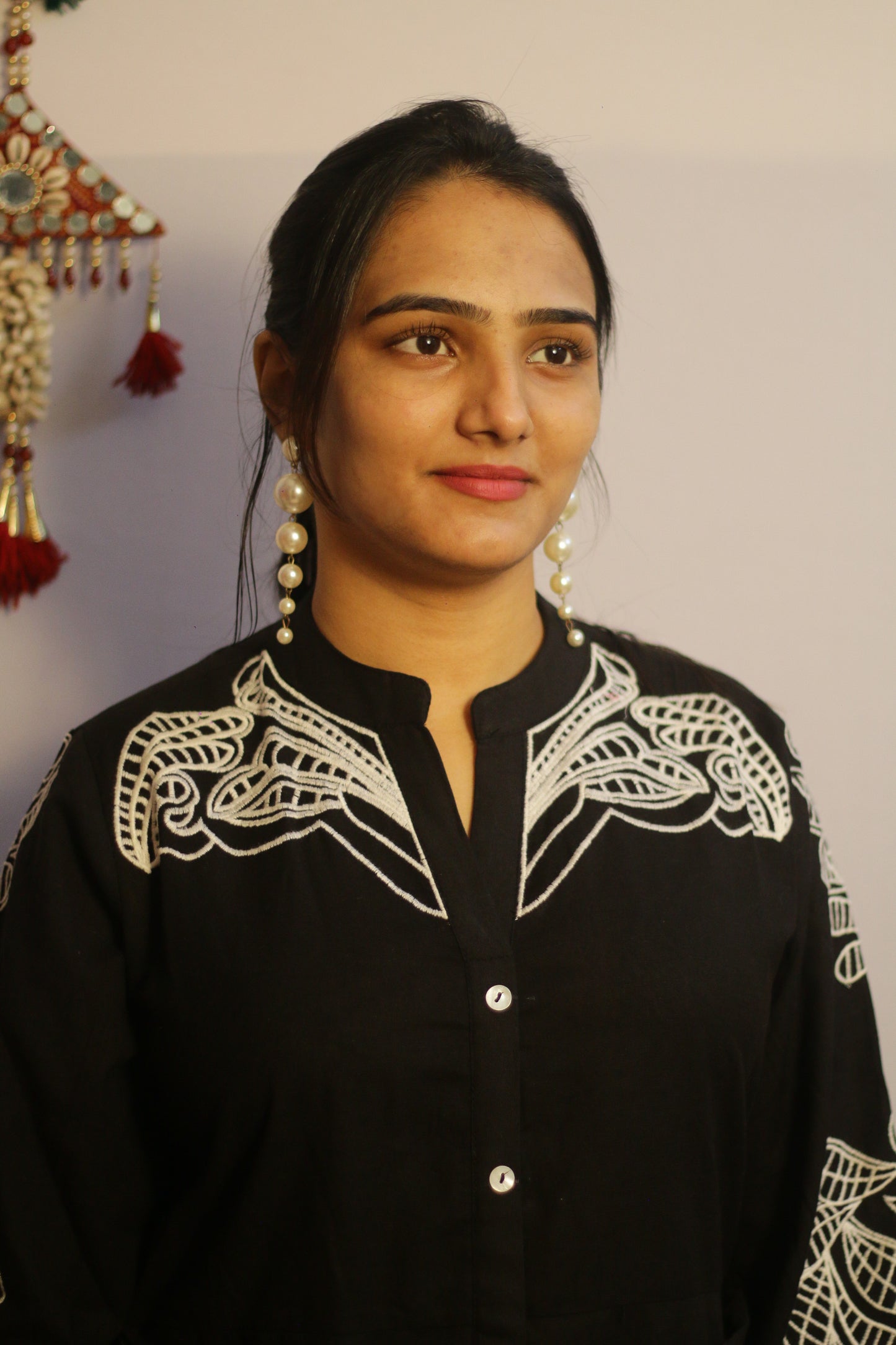 Noor Black Dress