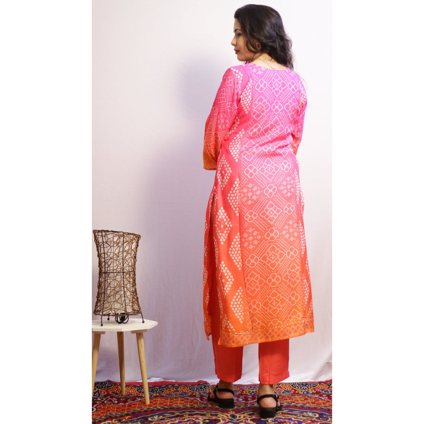 Barkha Pink Orange Suit Set