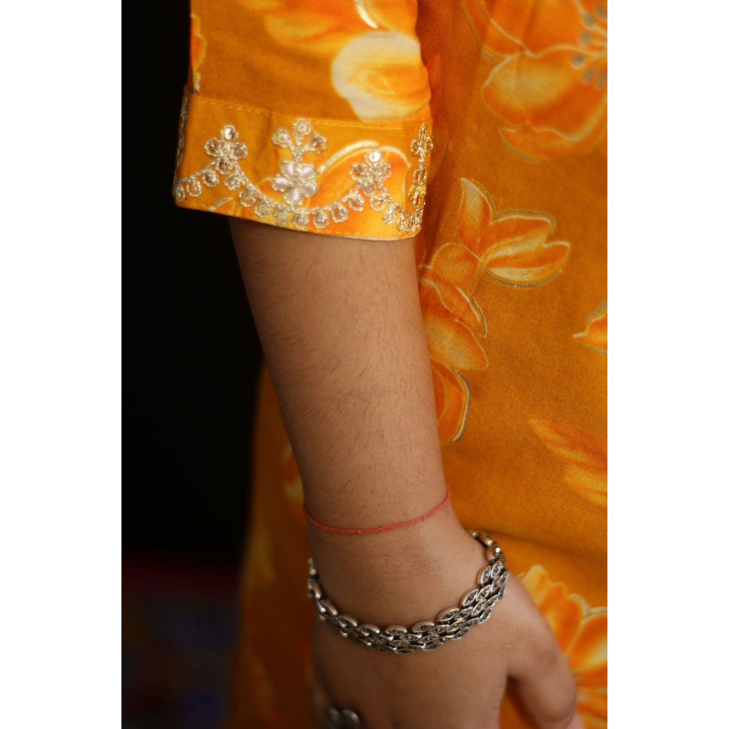 Floral Yellow Suit Set