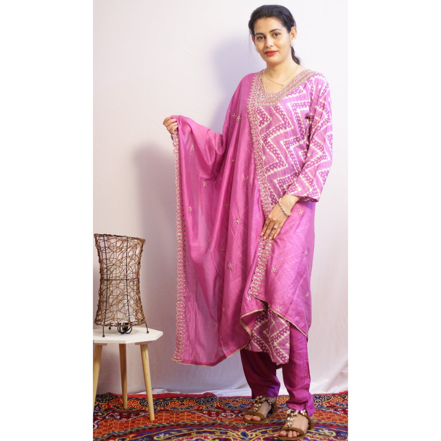 Heer Purple Suit Set