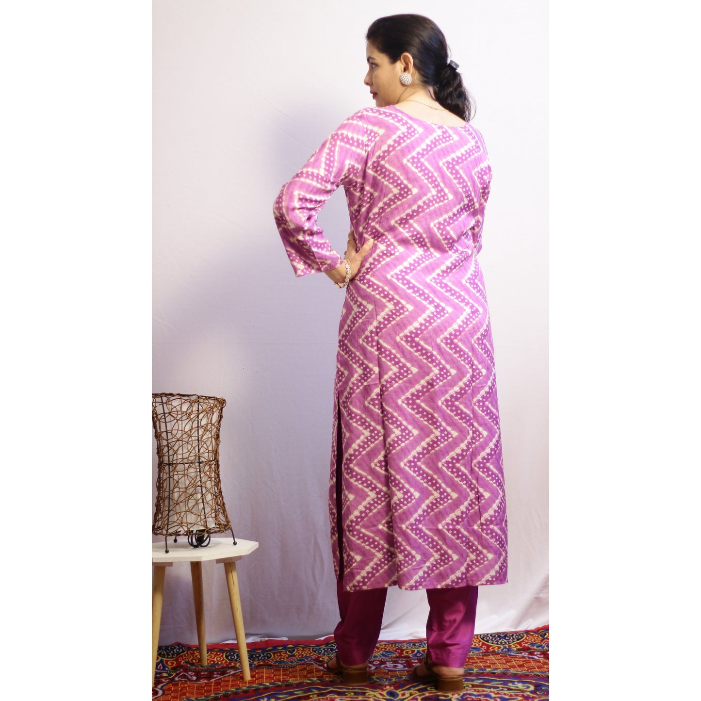 Heer Purple Suit Set