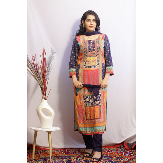 Kalini Embroidered Suit Set