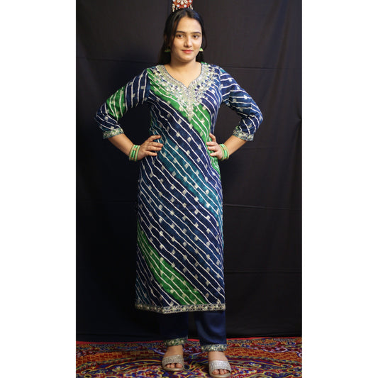 Lehriya Green Suit Set
