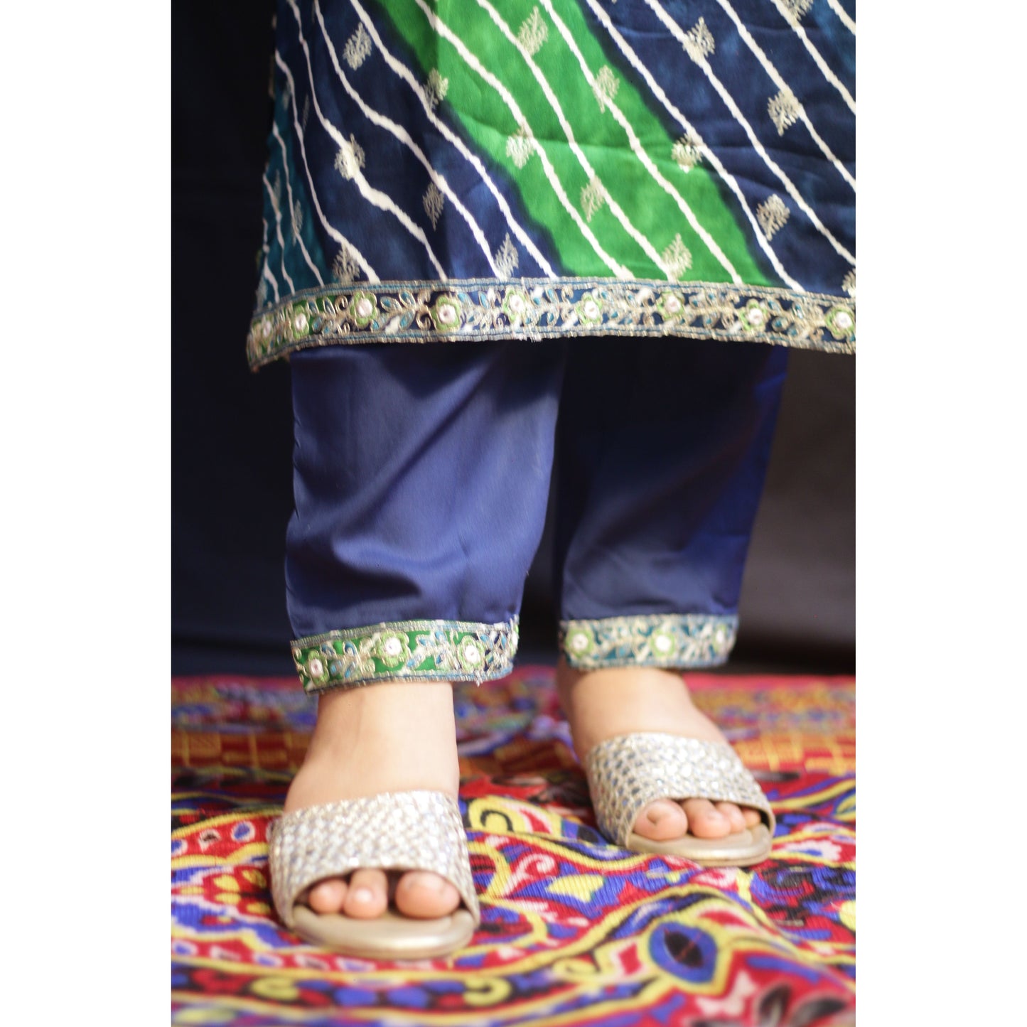 Lehriya Green Suit Set
