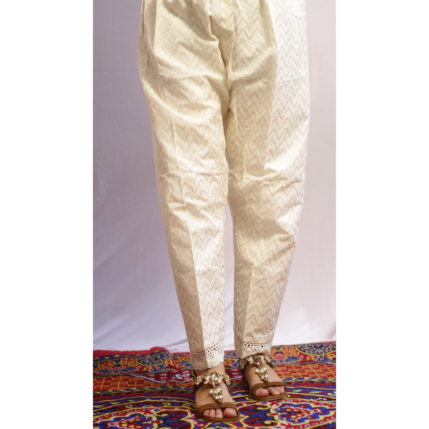 Embroidered Pants