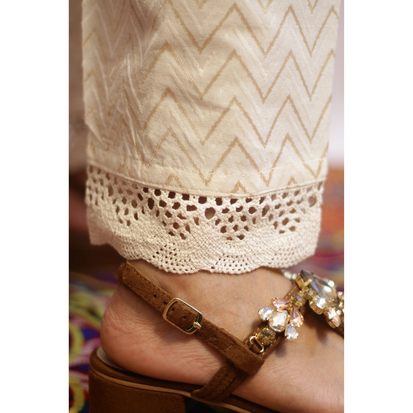Embroidered Pants