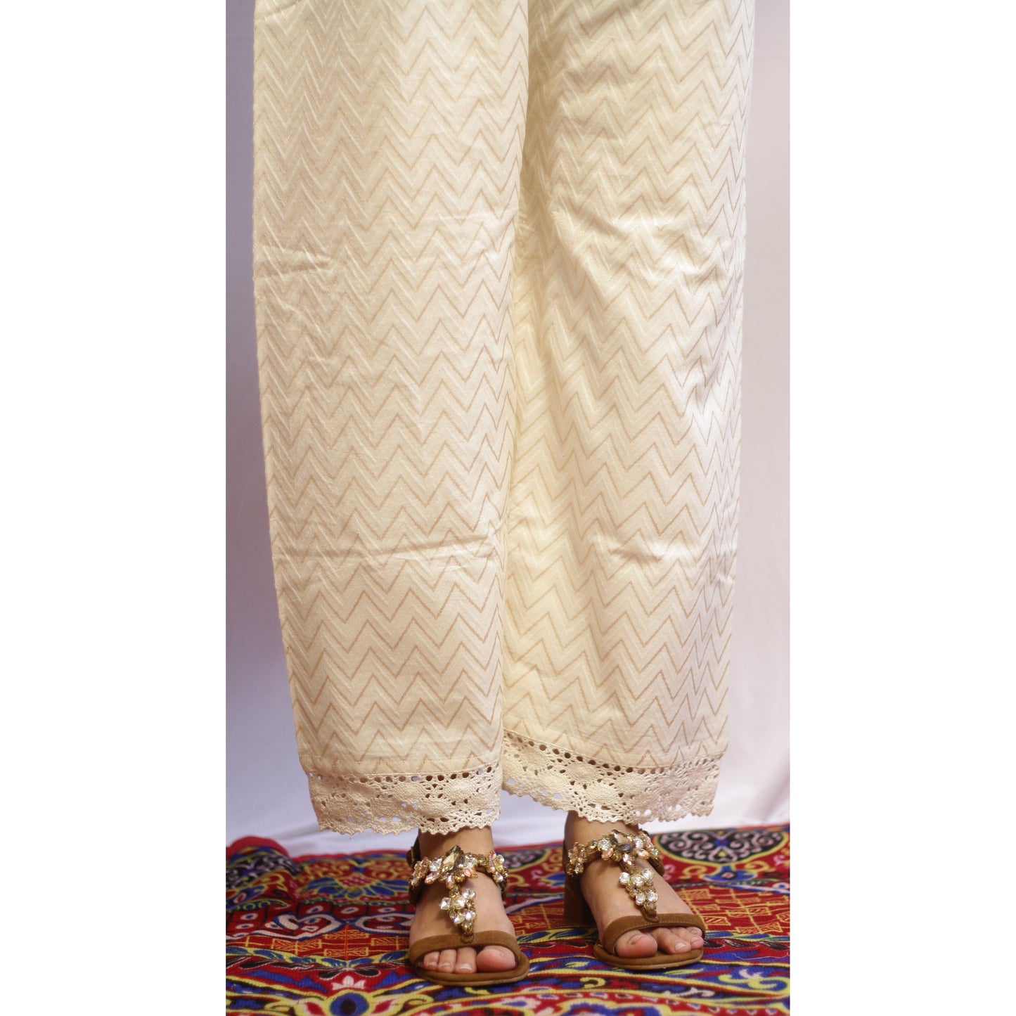 Embroidered Pallazo