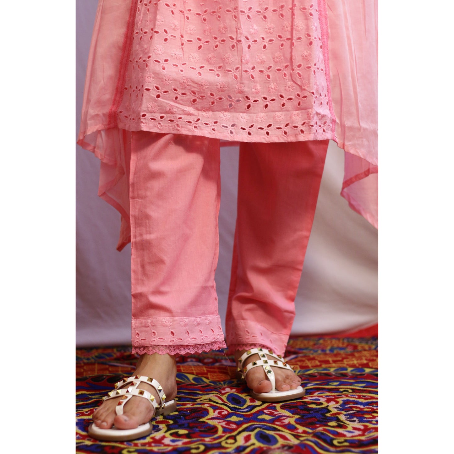 Sakhi Embroidered Suit Set