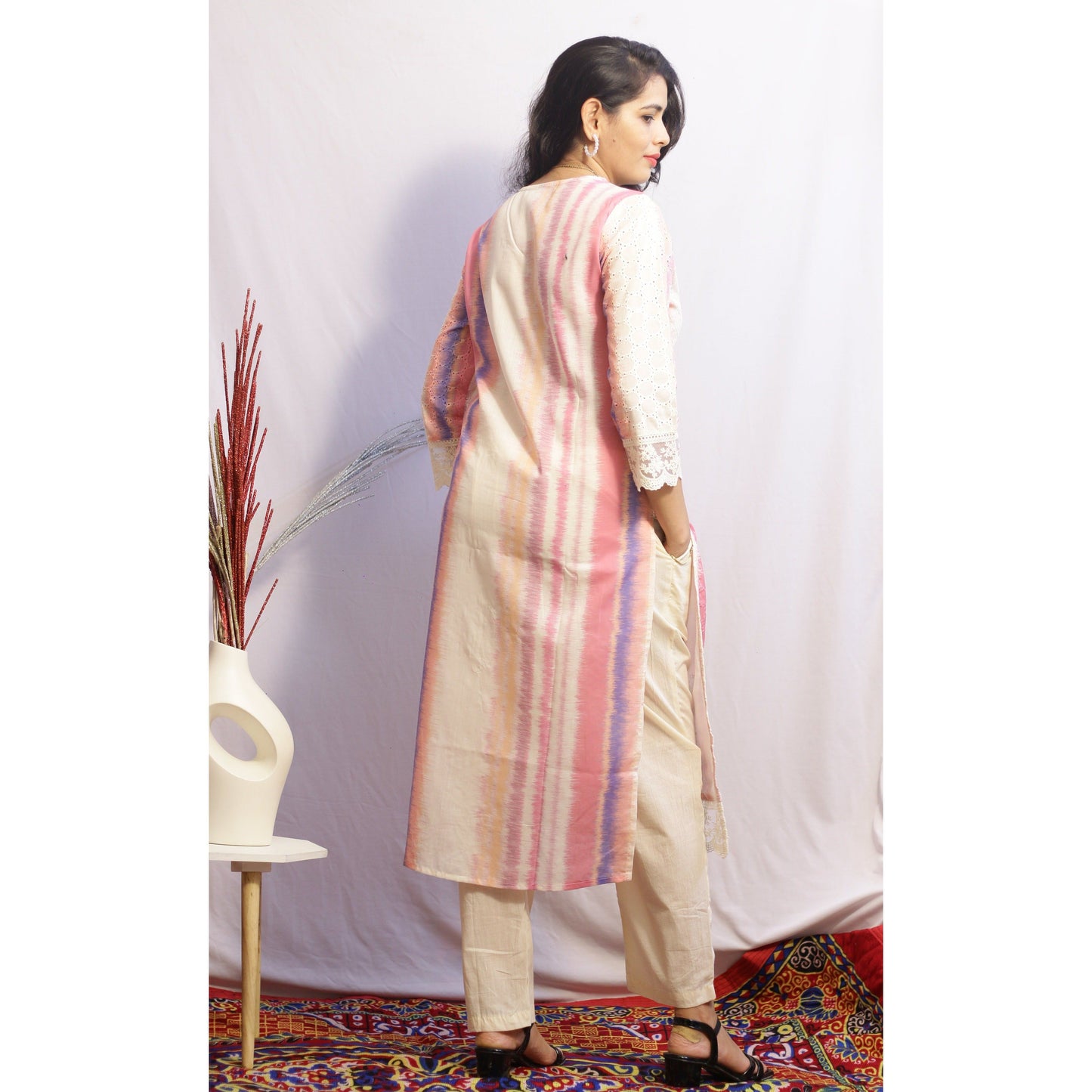 Dishita Embroidered Suit Set