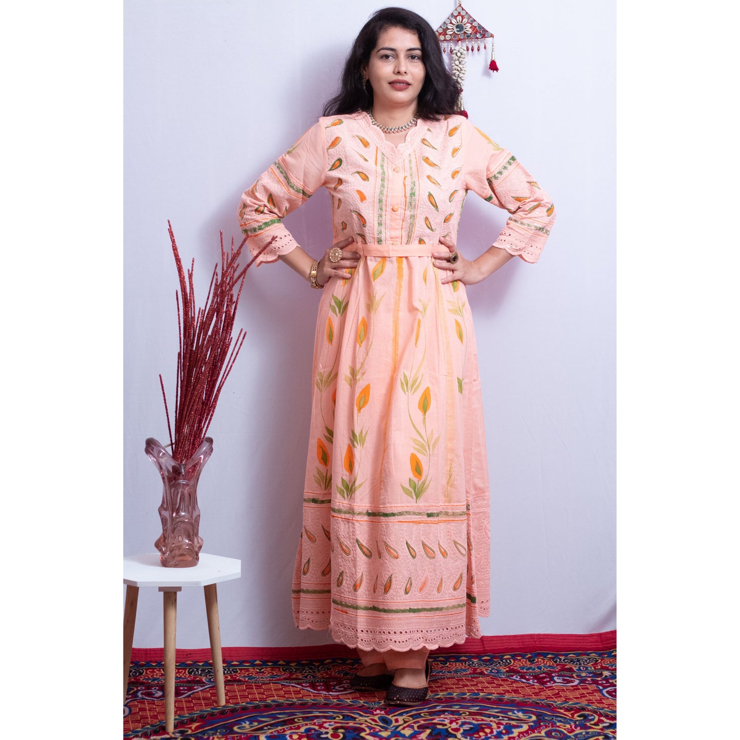 Erisha Embroidered Suit Set