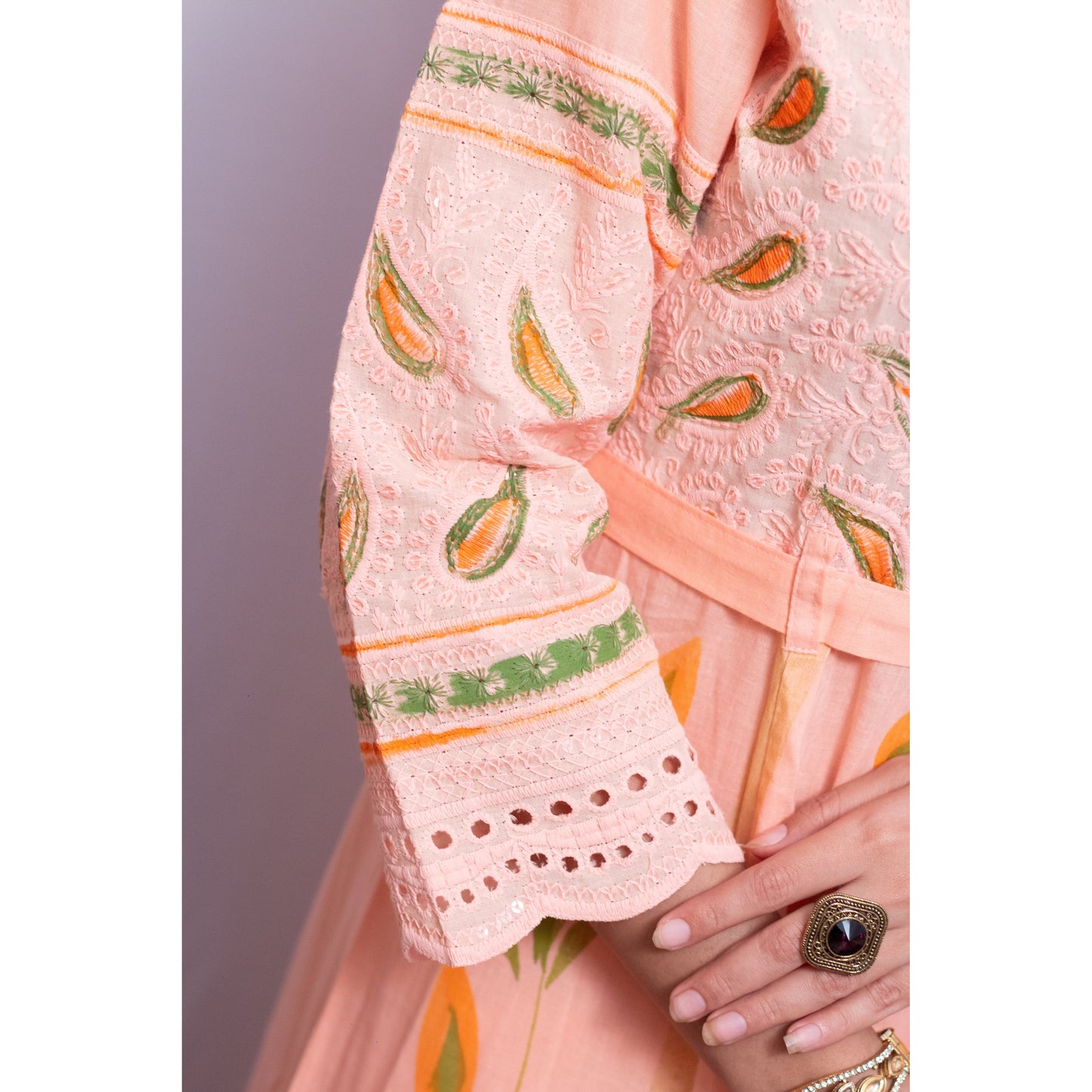 Erisha Embroidered Suit Set