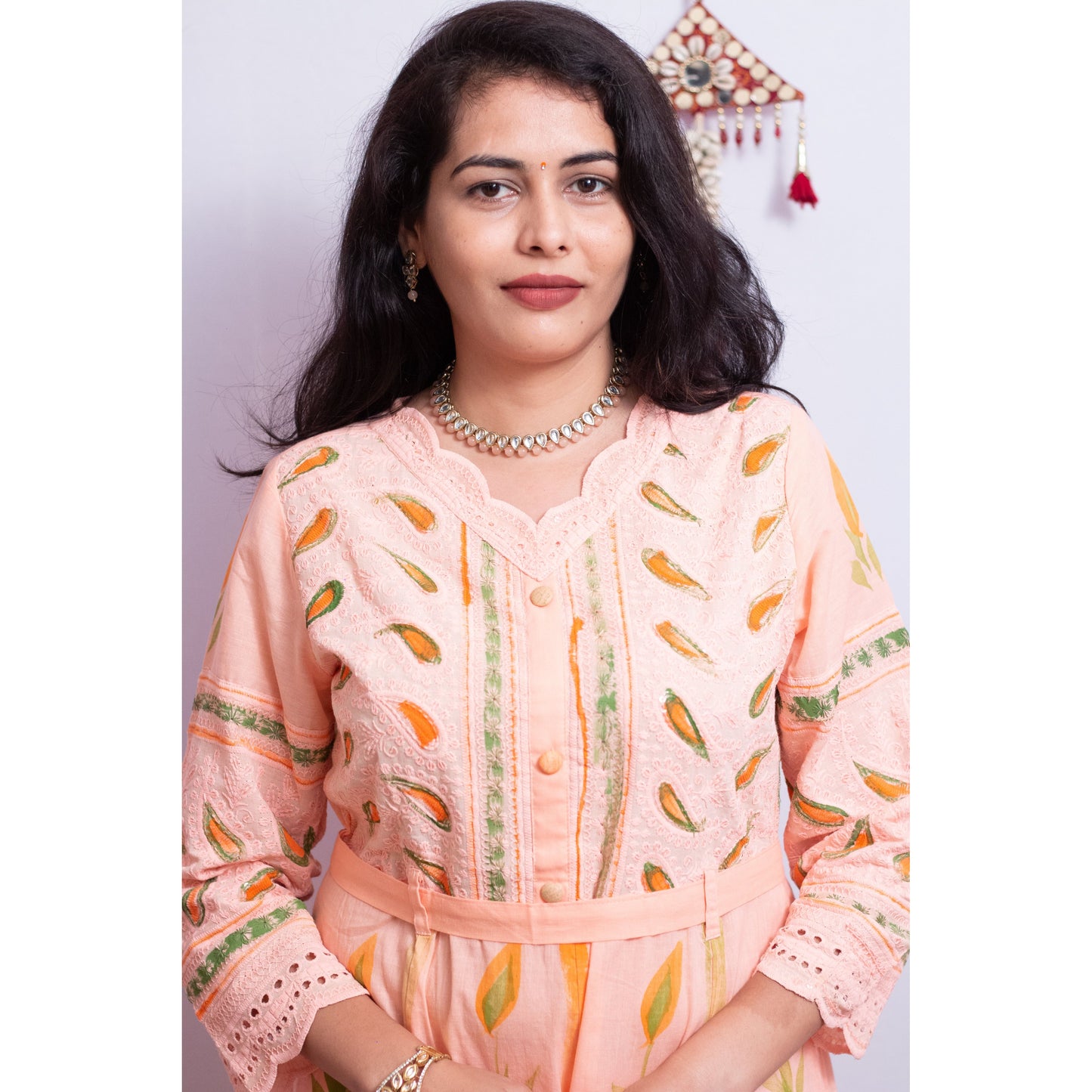 Erisha Embroidered Suit Set