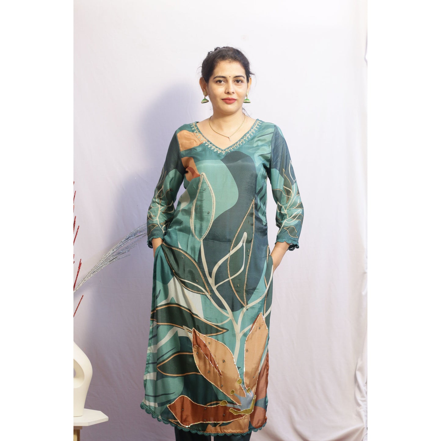 Lavanya Embroidered Suit Set