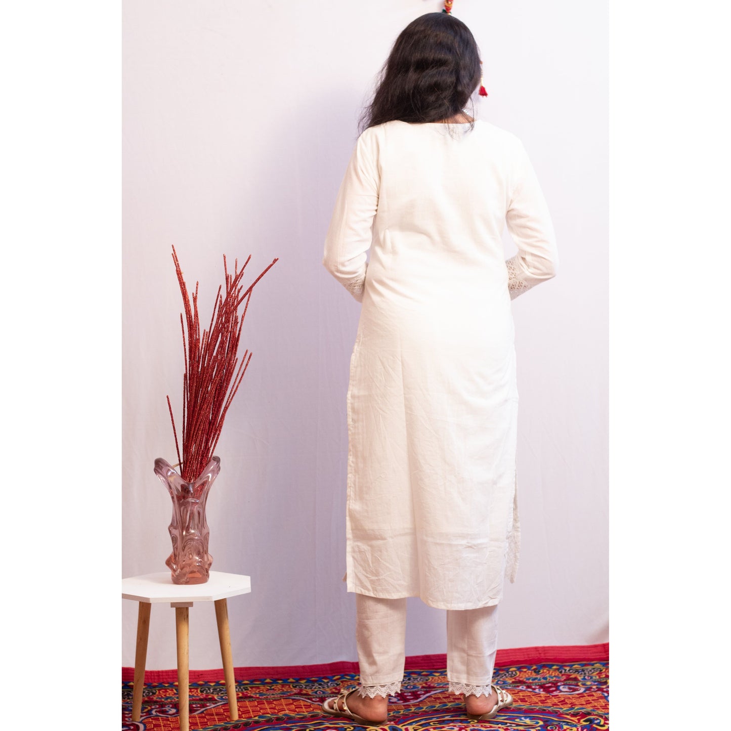 Vanya Embroidered Suit Set