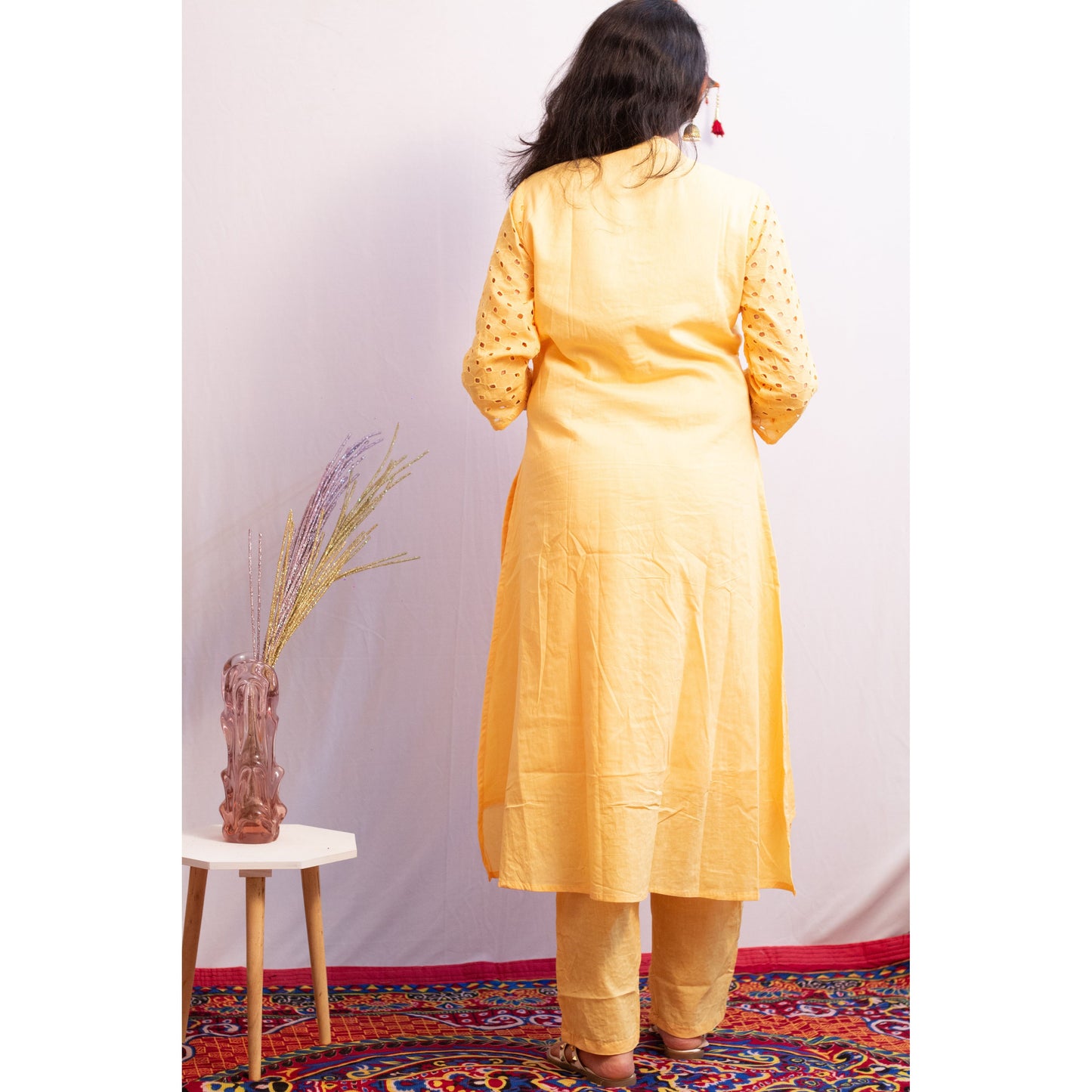 Imara Embroidered Suit Set