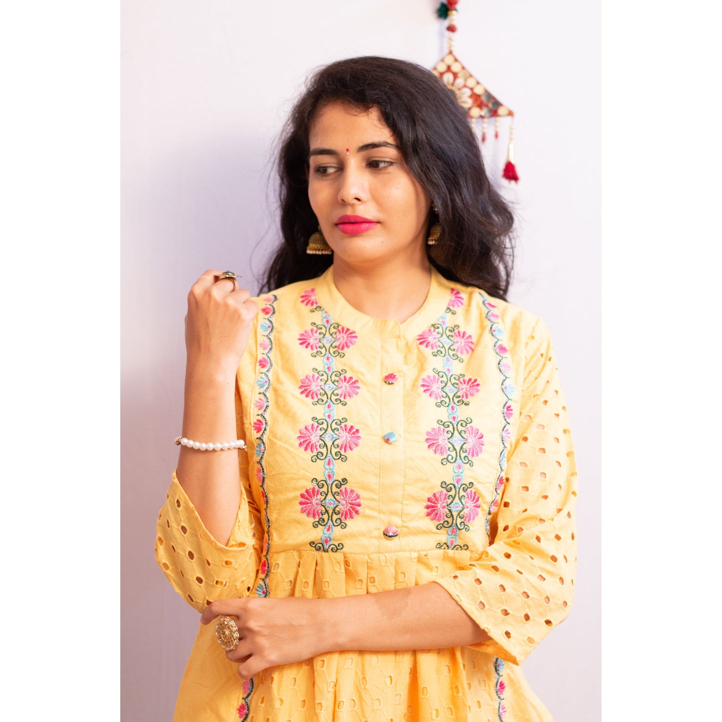 Imara Embroidered Suit Set