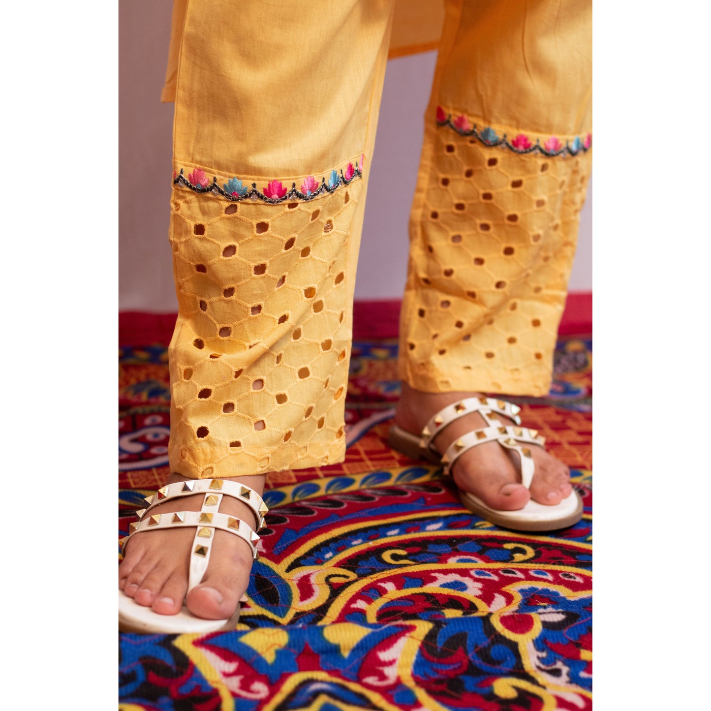 Imara Embroidered Suit Set