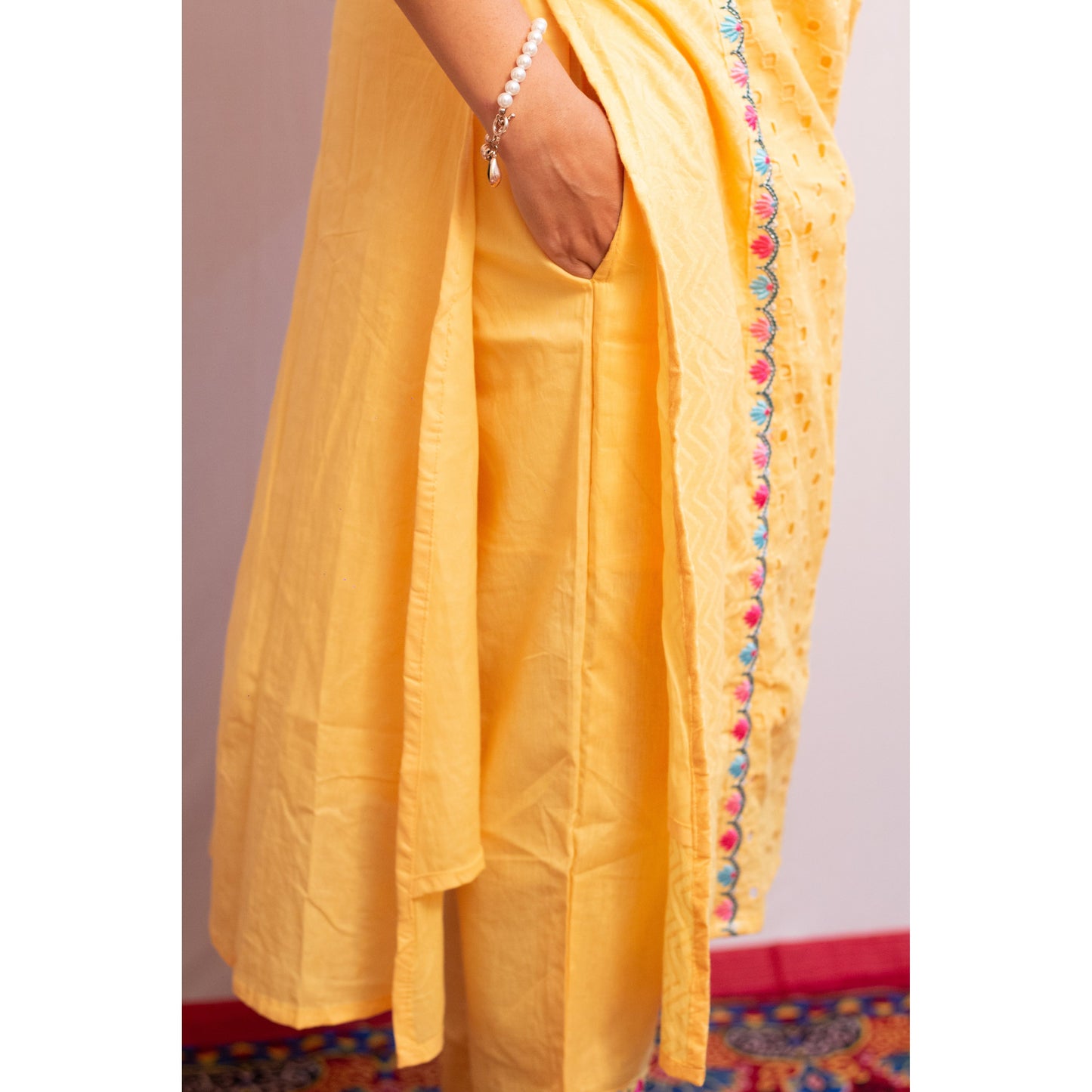 Imara Embroidered Suit Set
