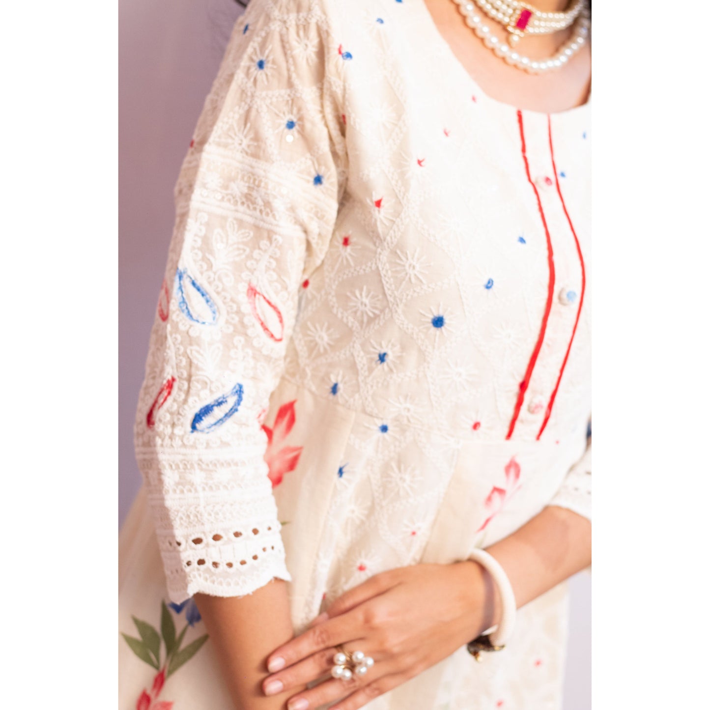 Shyla Embroidered Suit Set