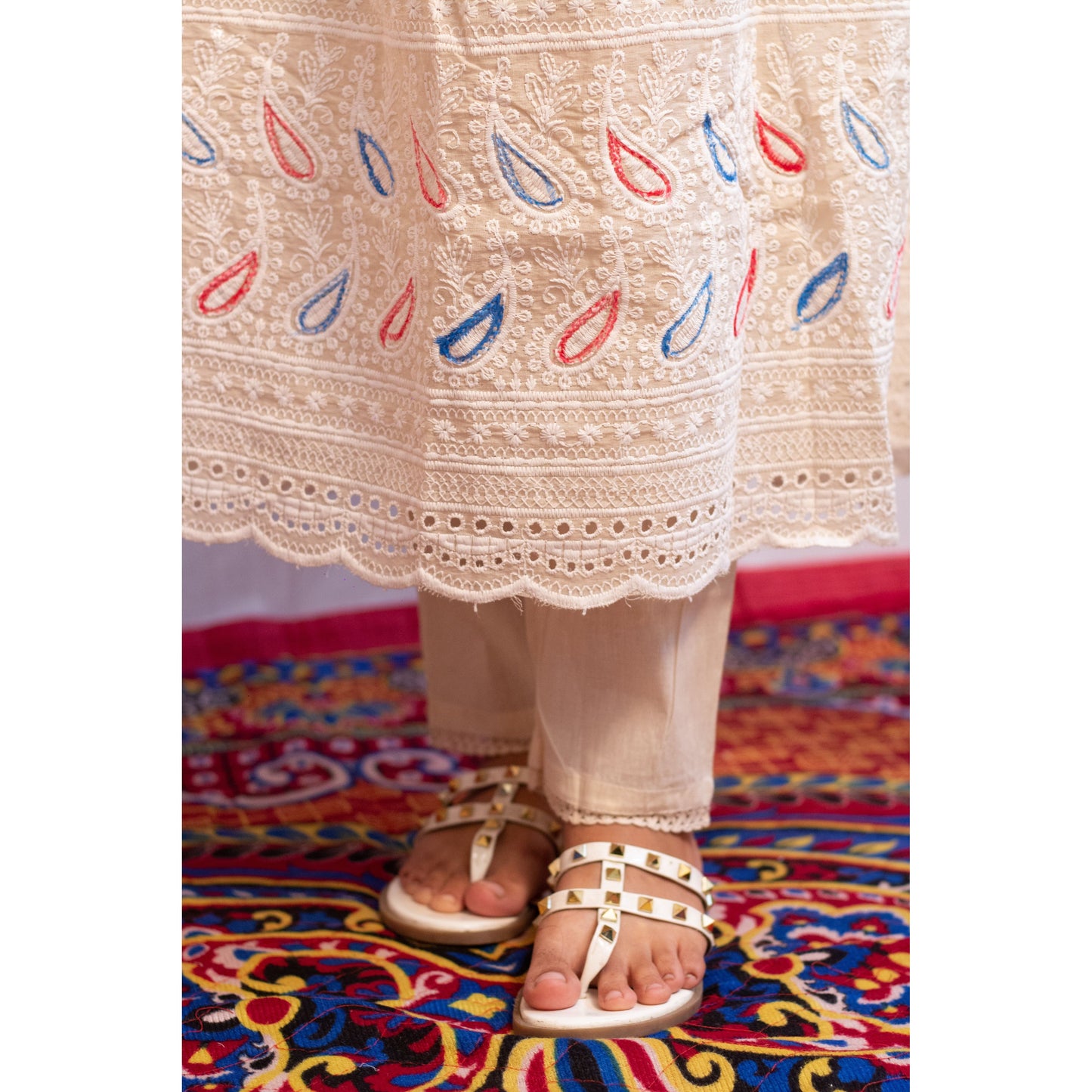 Shyla Embroidered Suit Set