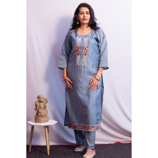 Harikaa Embroidered Suit Set