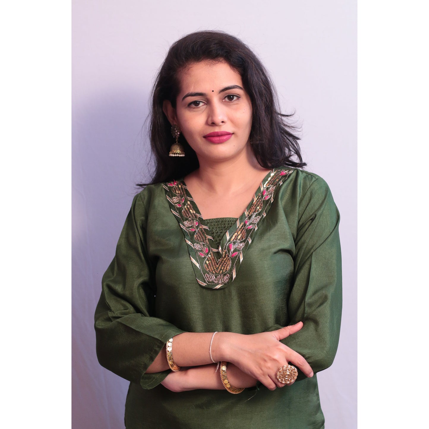 Fiza Embroidered Suit Set
