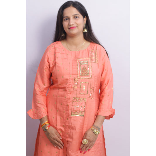 Palak Kurti Pant Set