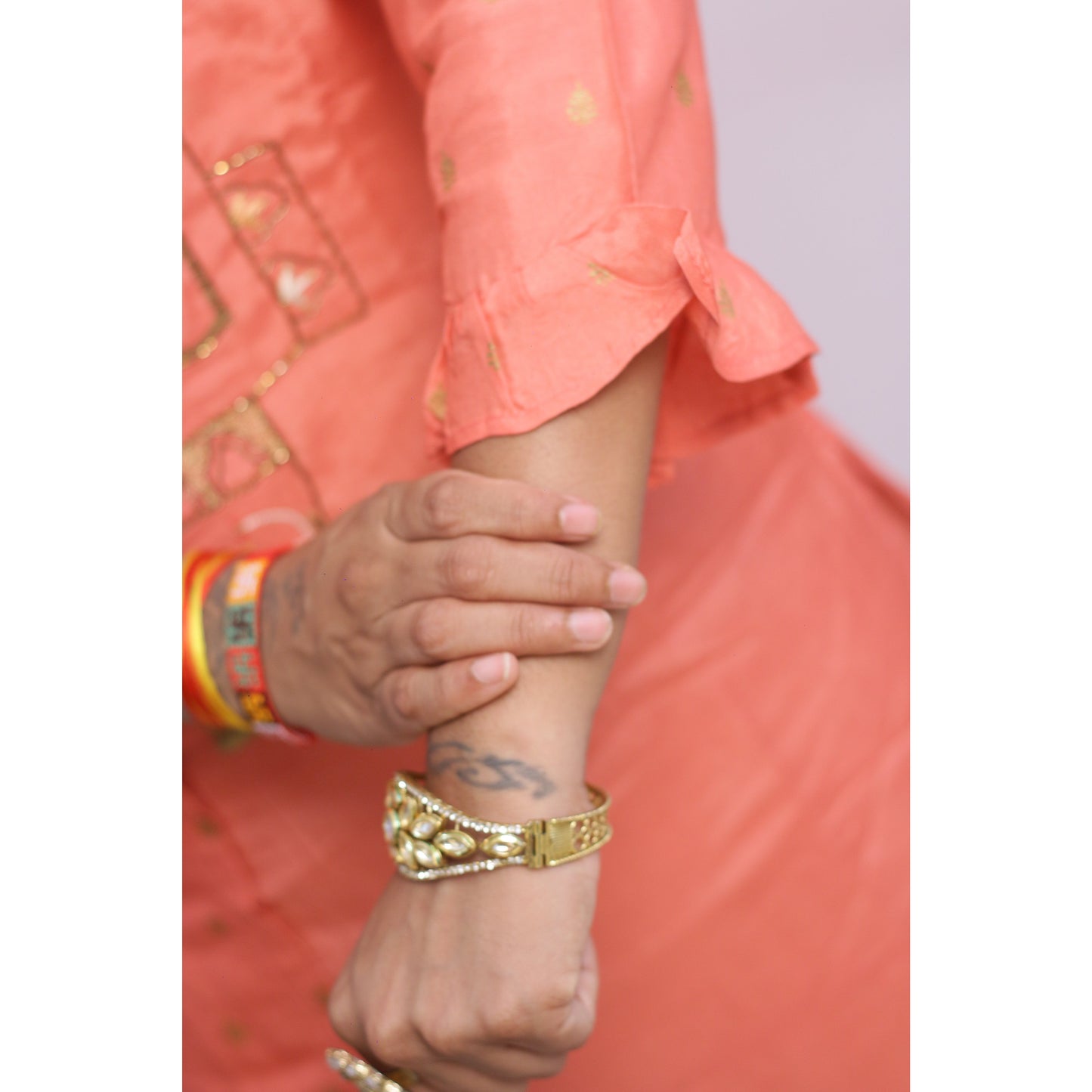 Palak Kurti Pant Set