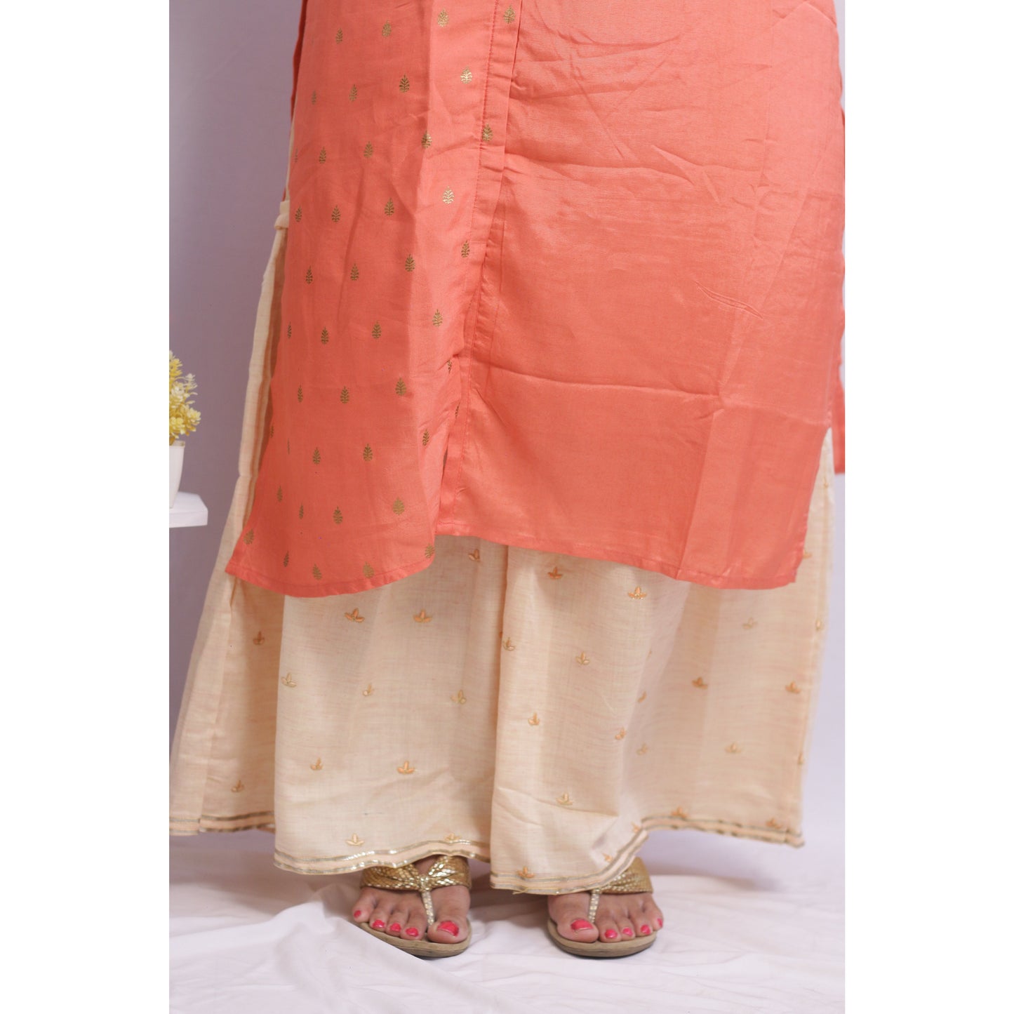 Palak Kurti Pant Set