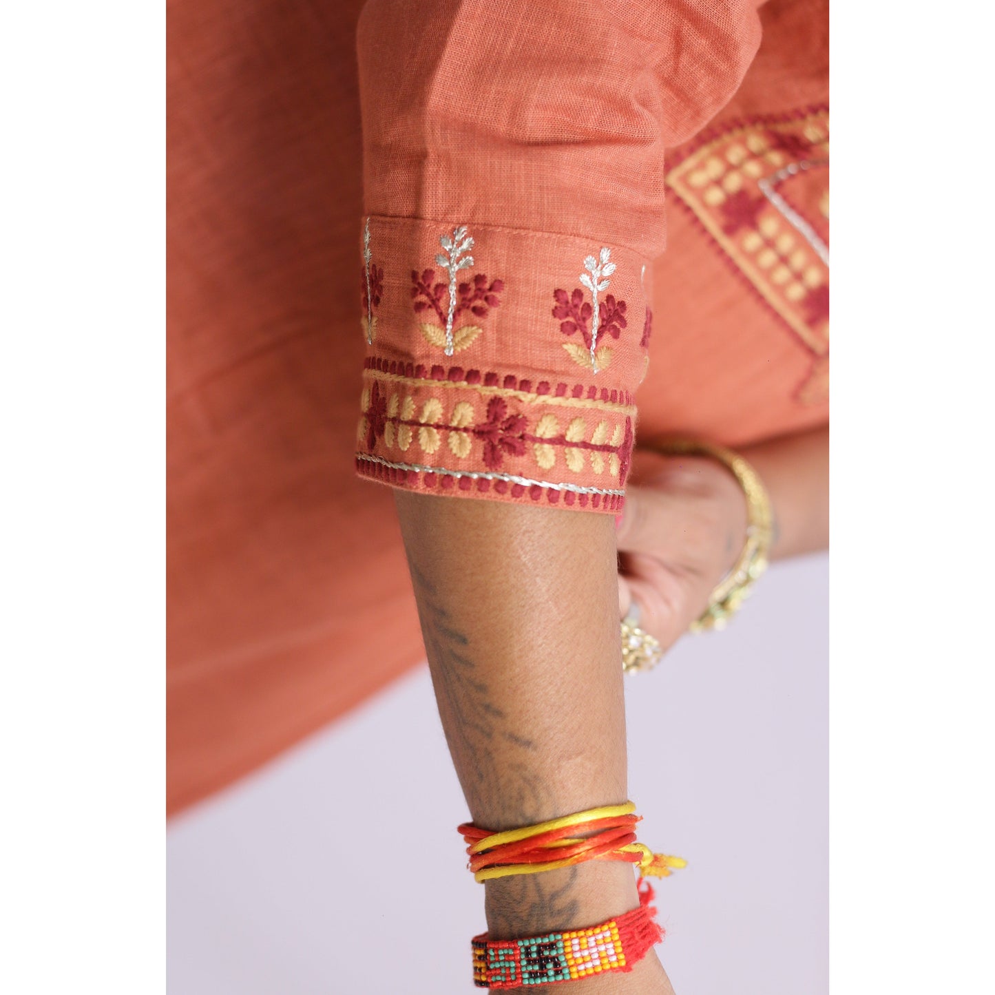 Hanika Embroidered Suit Set